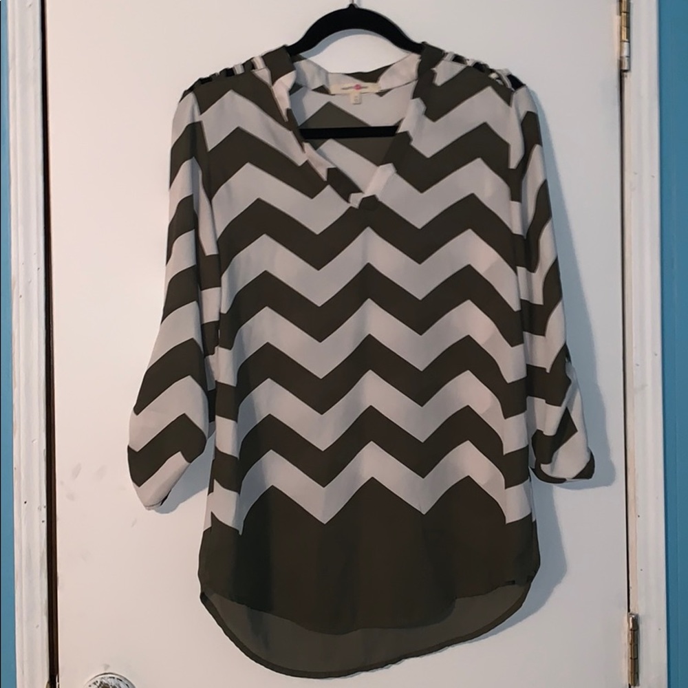 Wishful Park Patterned Blouse